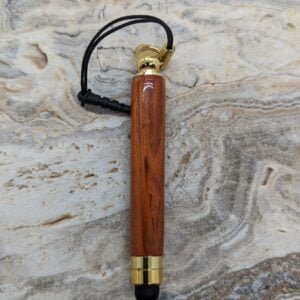 Padauk exotic wood stylus perfect for ipad and android touch screen friendly