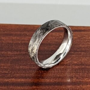 Custom wood ring, thin